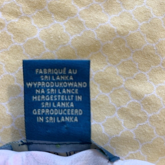 Women’s Antibes Blanc tank top. Pink, white. Large - Picture 6 of 6